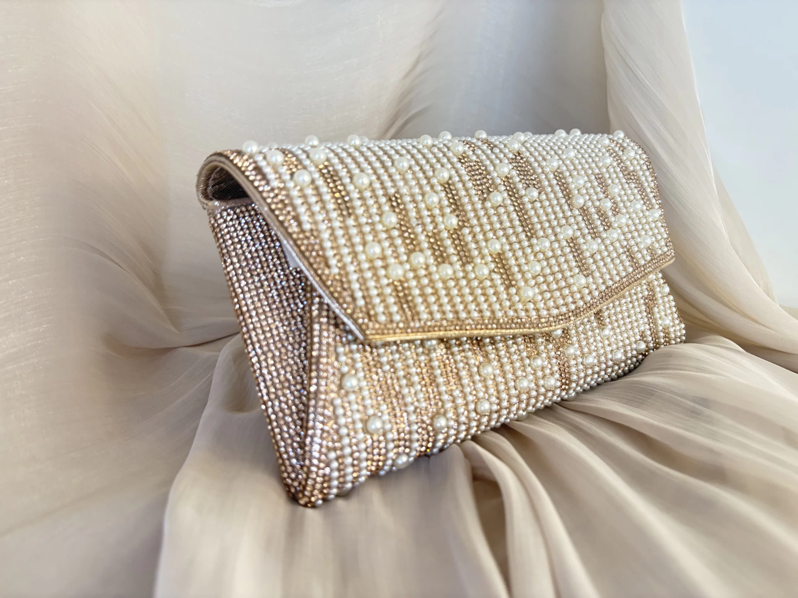 'Pearl' rosegold táska - Image 2